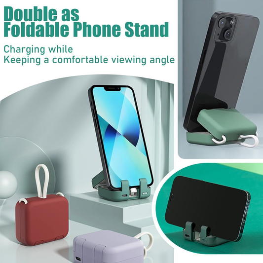 🎉Hot Sale 49% OFF🎁-Portable Wireless Charging Treasure Mobile Phone Holder⚡Free Shipping