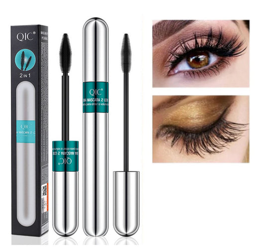 4D 2 IN 1 Mascara - Curl Waterproof Long Lasting